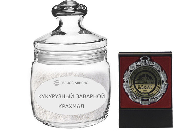 Модифицированные крахмал горячего набухания